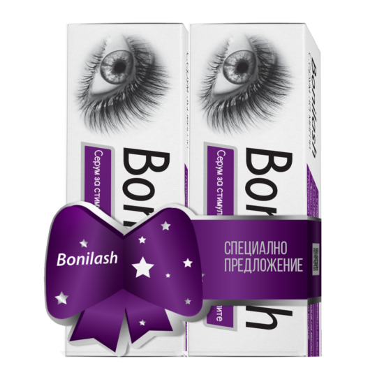 Комплект Бонилаш серум за мигли 2х3мл