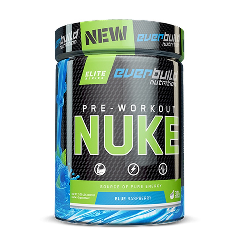 Everbuild nuke- workout blue raspberry 180g