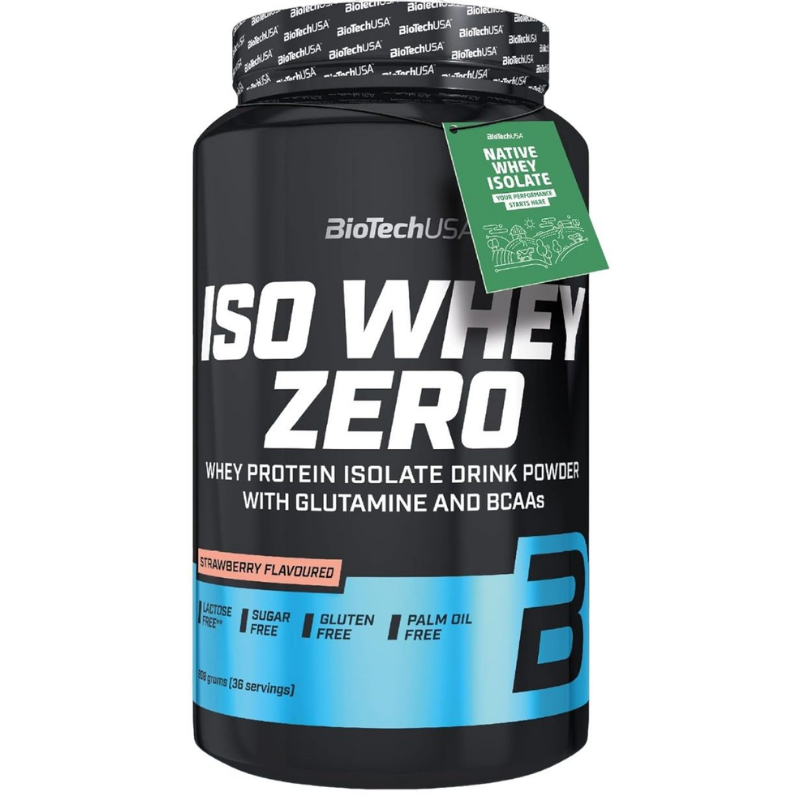 Biotech USA iso whey zero 0.908 Strawberry