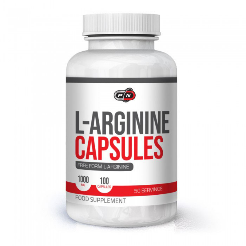 Arginine капсули 1000мг х100
