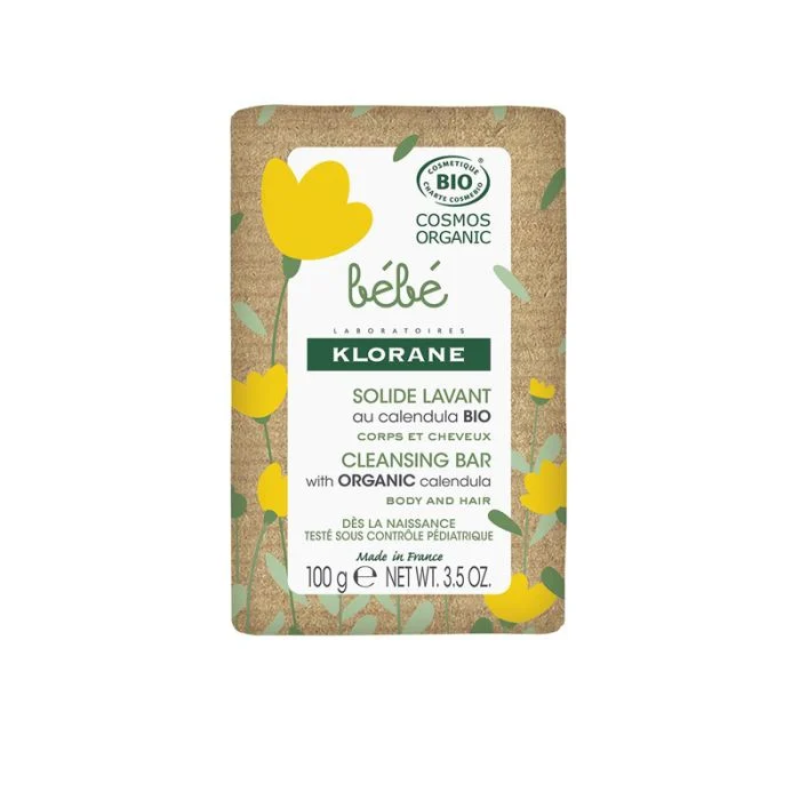 Клоран бебе сапун за лице и тяло 100гр