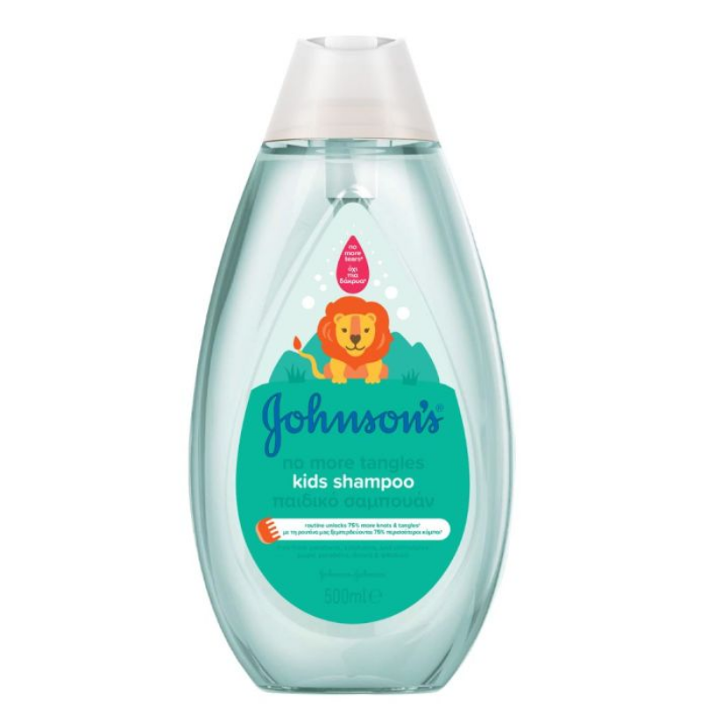 Johnson’s No More Tangles Детски шампоан за лесно разресване 500мл