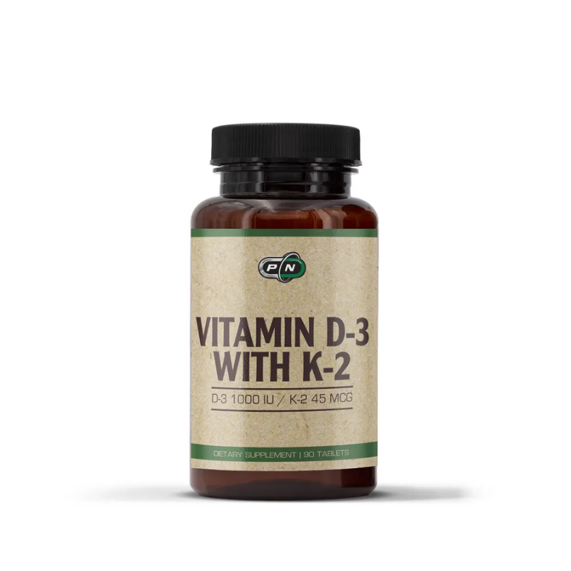 Vitamin D3 с K2 таблетки х90