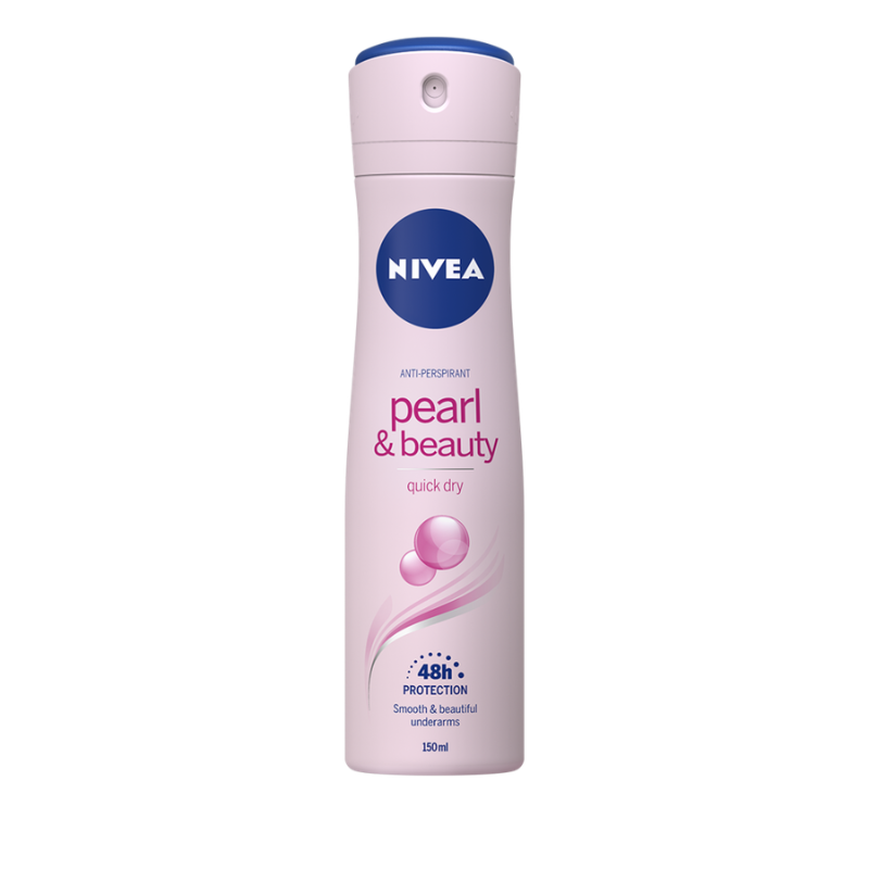 Nivea pearl&amp;beauty дезодорант спрей против изпотяване за жени 150мл