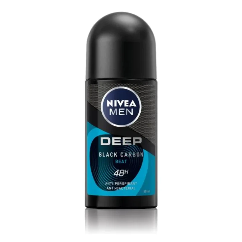 Nivea men дезодорант рол-он мъжки против изпотяване deep 50мл