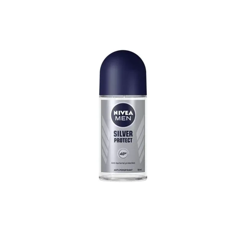 Nivea men дезодорант рол-он мъжки silver protect 50мл