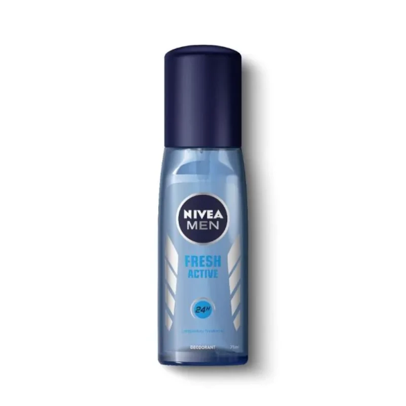 Nivea men дезодорант спрей-помпа fresh active 75мл