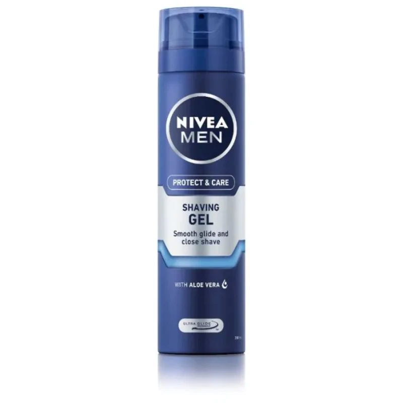Nivea men protect&amp;care гел за бръснене 200мл