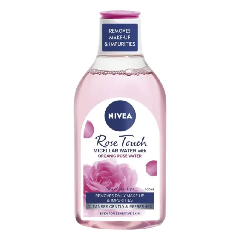 Nivea rose touch мицеларна вода с розова вода 400мл