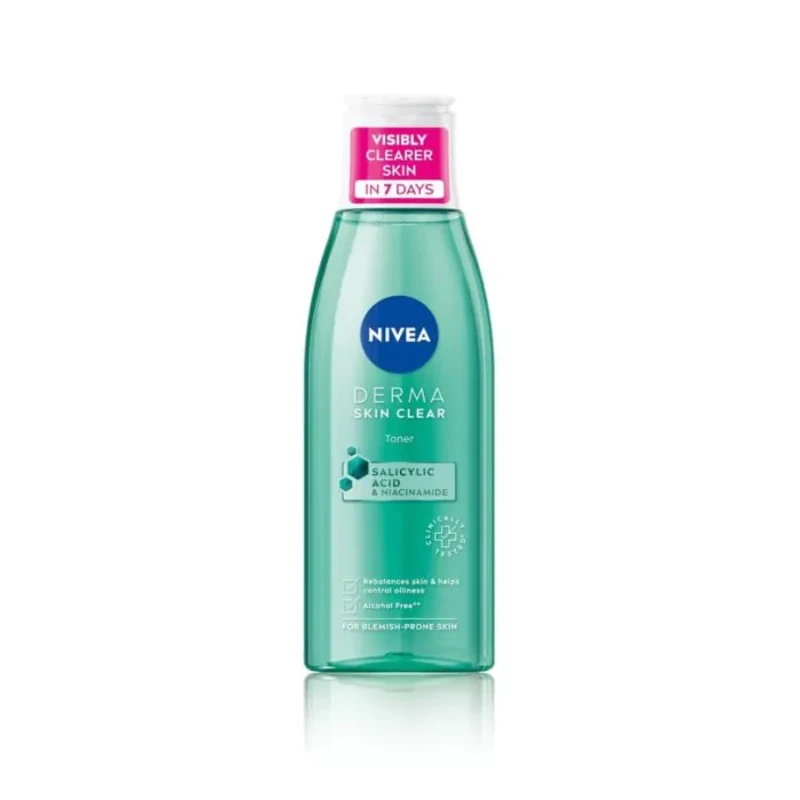 Nivea derma skin clear тоник за лице 200мл