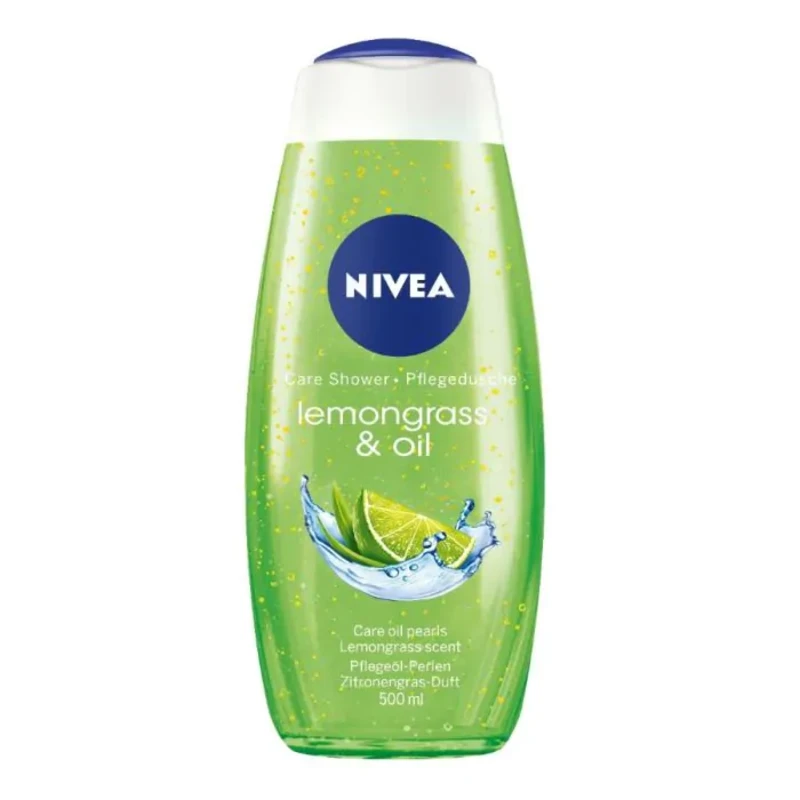Nivea lemongrass&amp;oil душ-гел за тяло с аромат на лимонова трева 500мл