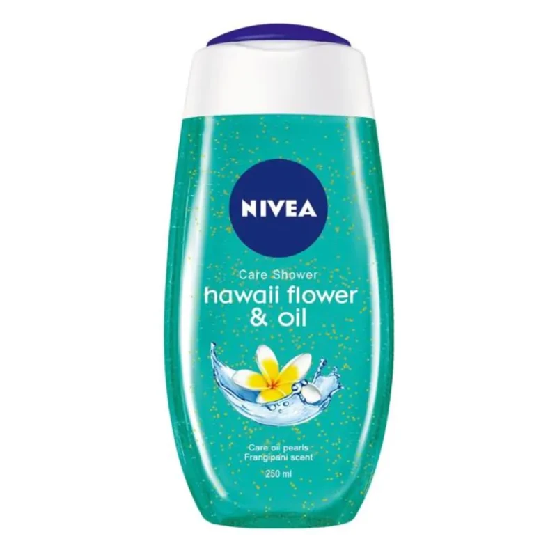 Nivea hawaii flower&amp;oil душ-гел за тяло с хавайско цвете и масла 250мл