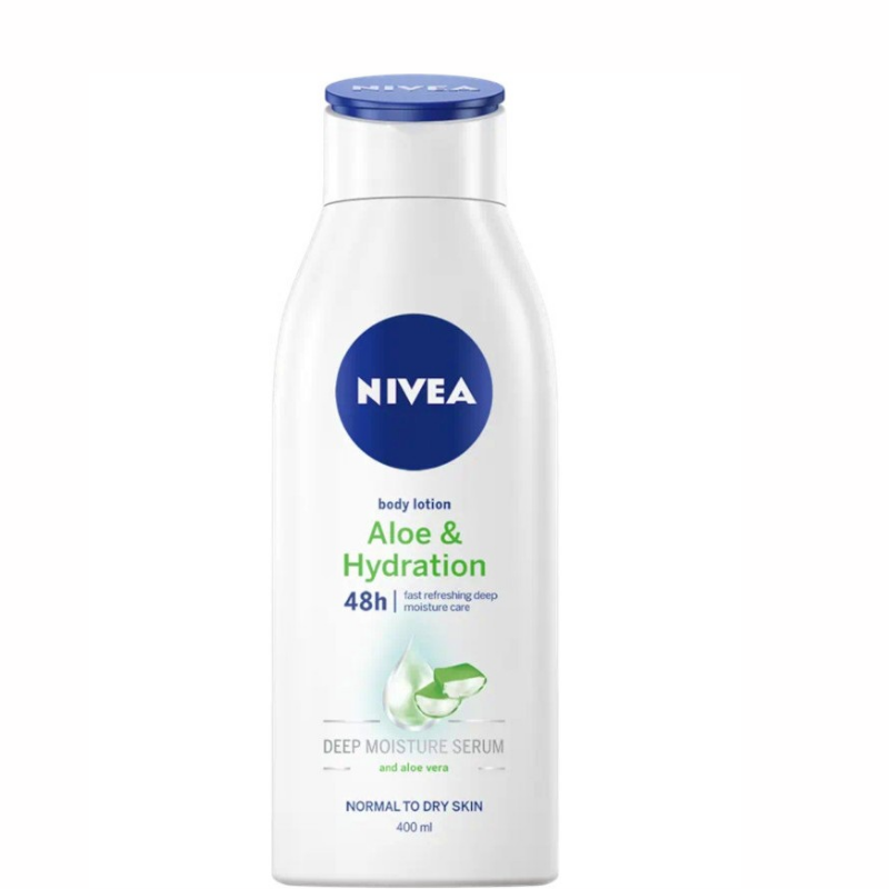 Nivea aloe&amp;hydratation хидратиращ лосион за тяло 400мл