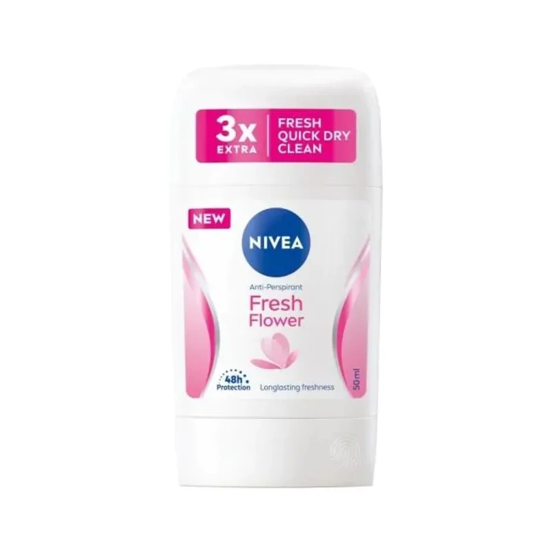 Nivea Fresh Flower Дезодорант стик против изпотяване за жени 50 мл