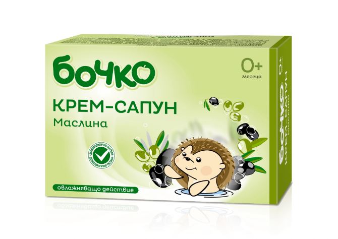 БОЧКО Крем-сапун Маслина 75г