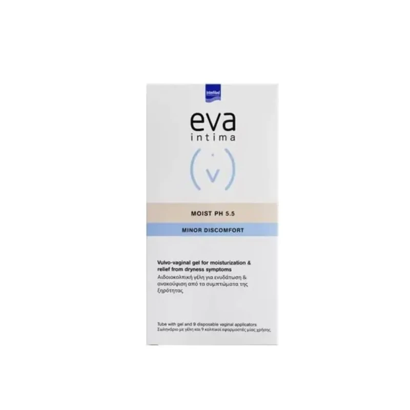 Eva Intima Вагинален гел Moist 5.5, 50 г + 9 апликатора