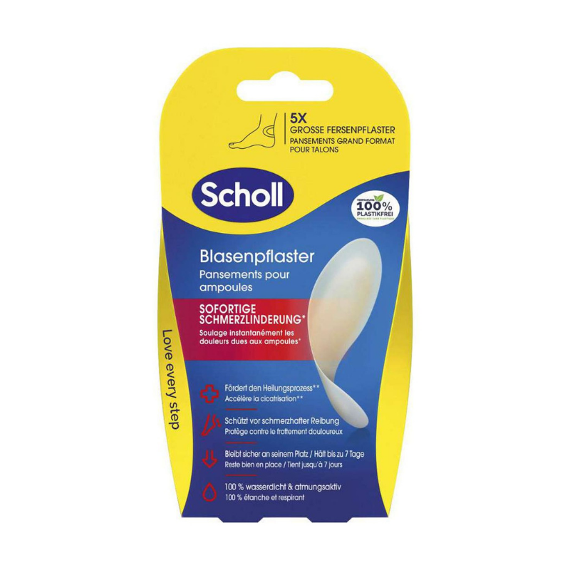 Scholl Пластир за мазоли на петите х5 броя
