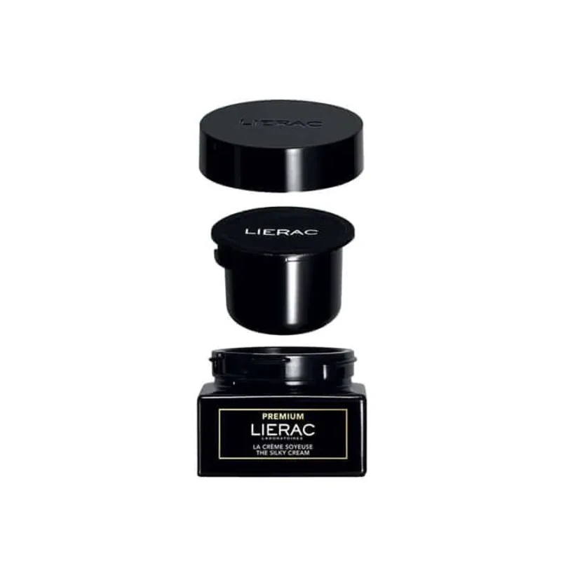 Lierac Premium Копринен крем против бръчки за нормална до смесена кожа 50 мл пълнител