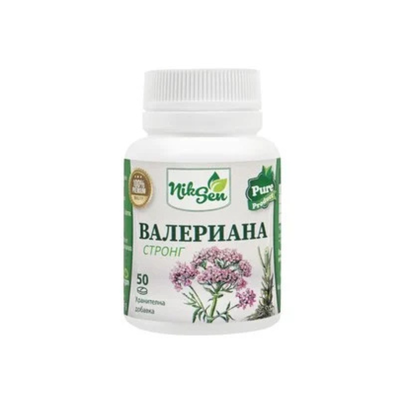 Валериана Стронг 150 мг х 50 таблетки Никсен