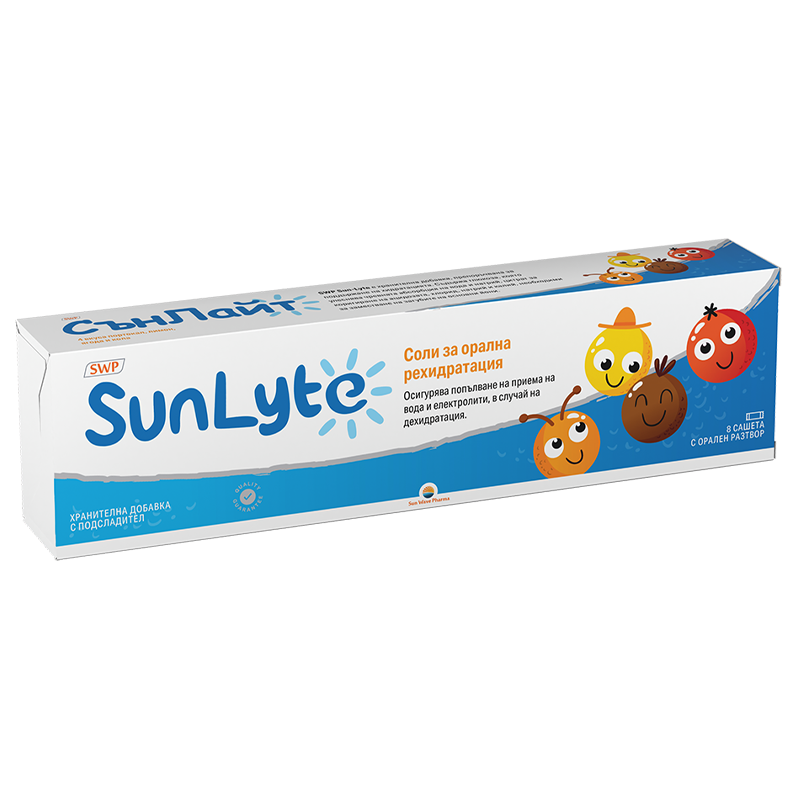 Сън Лайт соли за рехидратация сашети х8