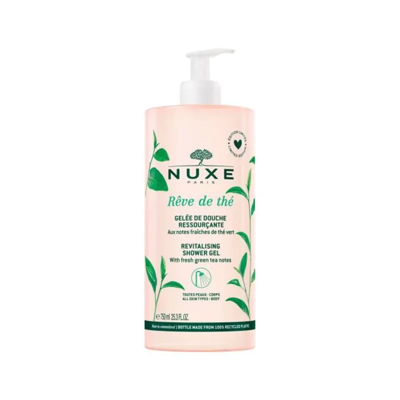 Nuxe Reve de the ревитализиращ душ гел за тяло 750мл