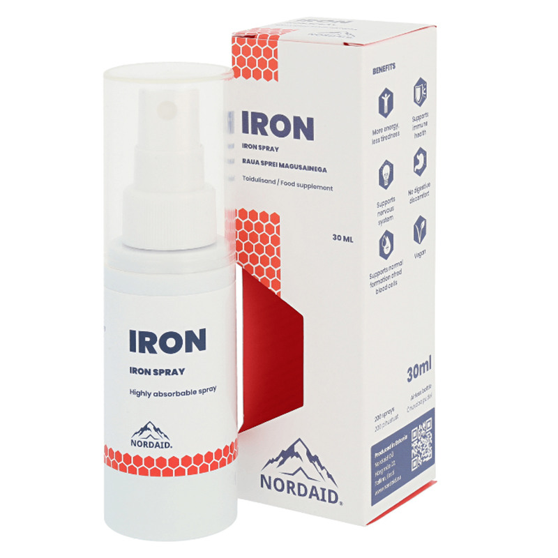 Желязо спрей за уста х 30мл Nordaid