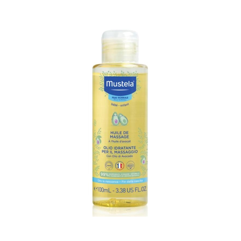 Mustela масажно олио за новородени 100мл