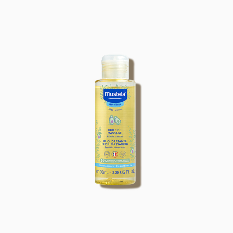 Mustela масажно олио за новородени 100мл