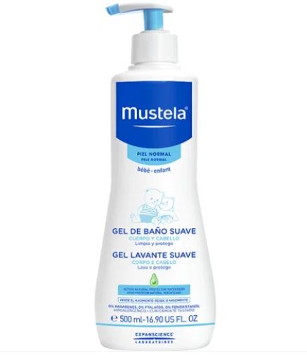 Mustela нежен измиващ гел 500мл