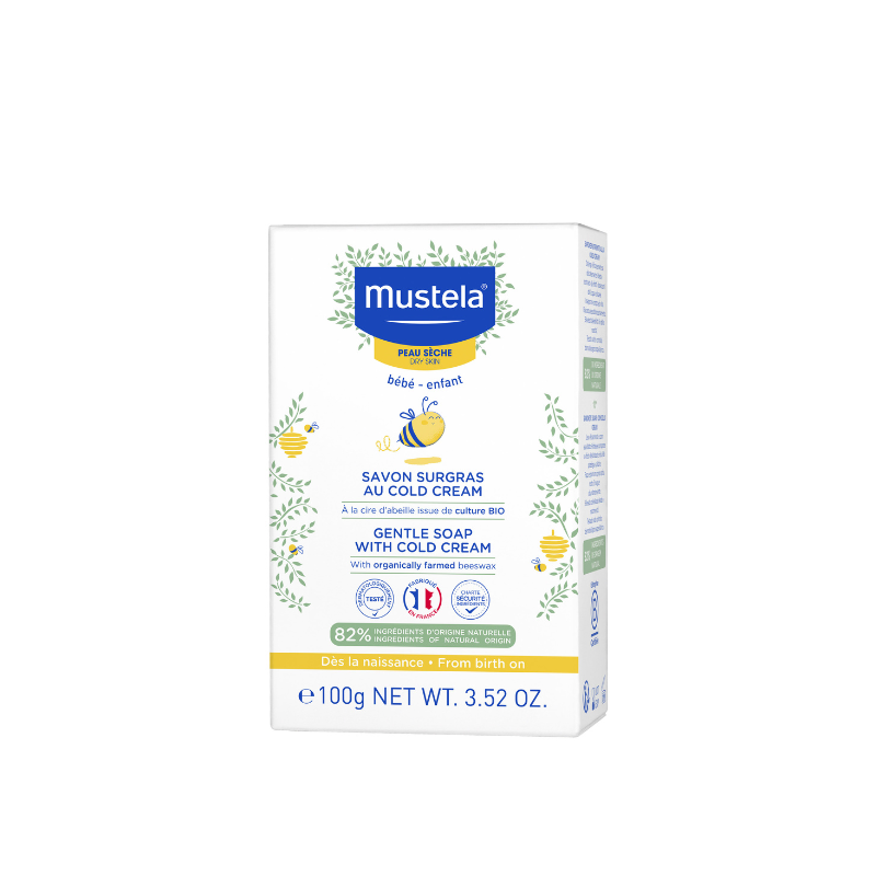 Mustela нежен сапун с колд крем 100гр