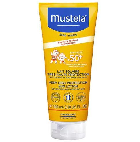 Mustela слънцезащитен лосион SPF50 100мл