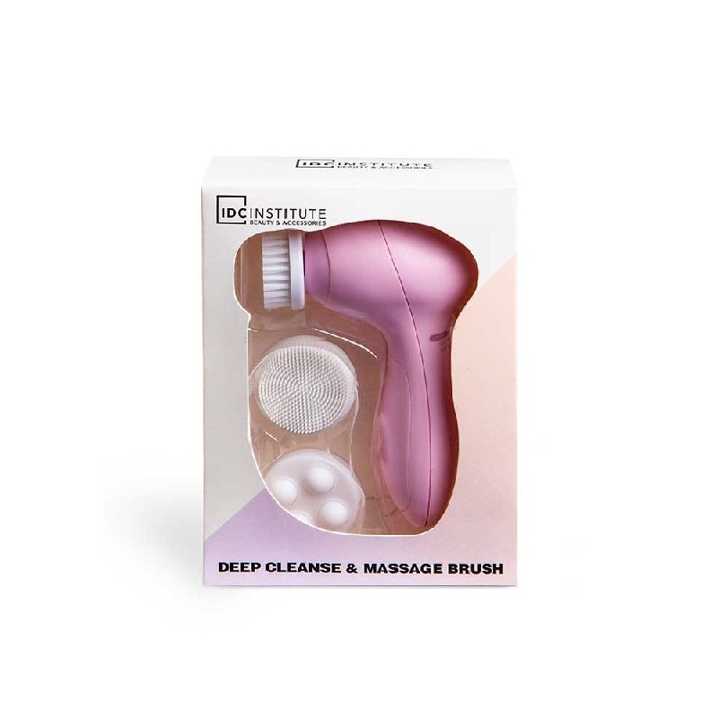 IDC Institute електрическа четка за почистване на лице с 3 приставки