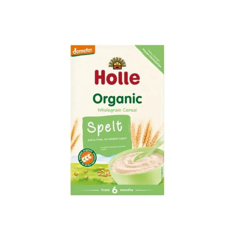 Holle Био пълнозърнеста каша спелта 6+ месеца 250г