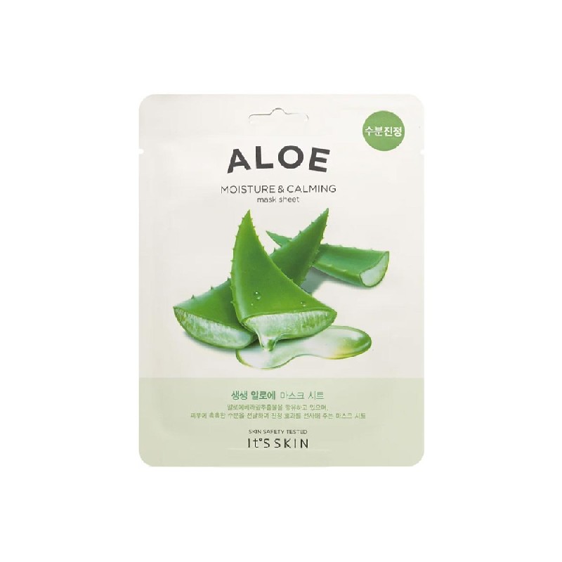 It&#039;s Skin шийт маска за лице за овлажняване и успокояване АЛОЕ 20мл.