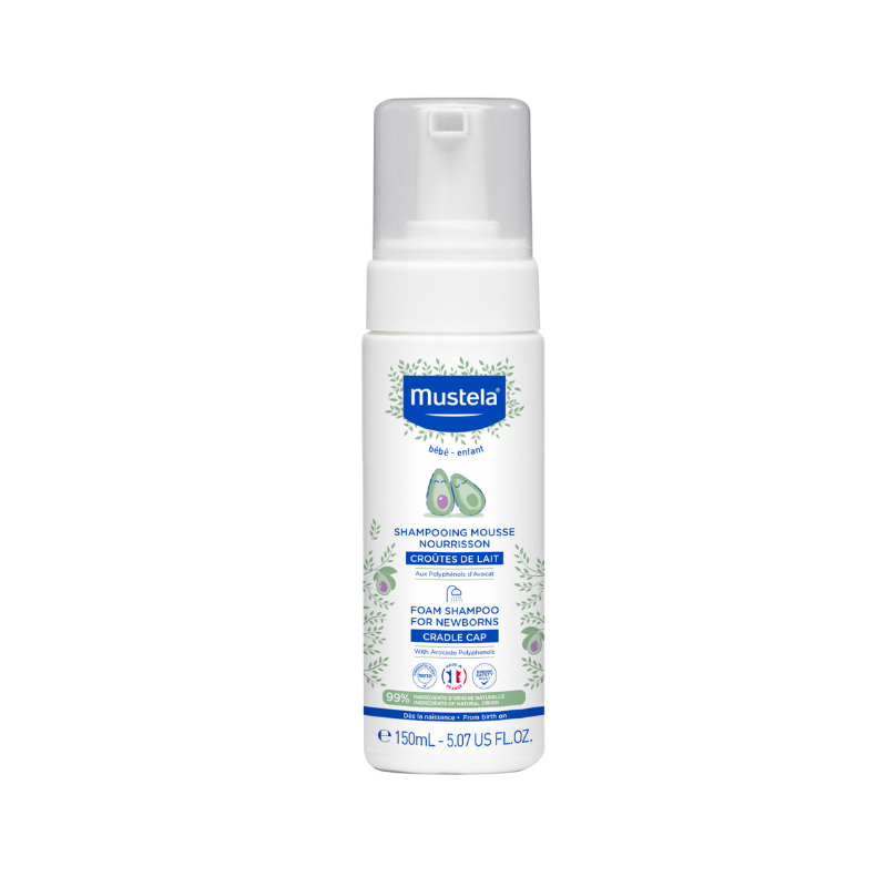 Mustela шампоан-пяна за новородени при млечни корички 150мл