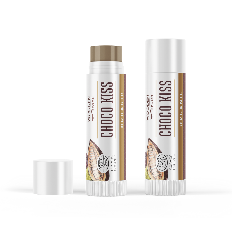 Wooden spoon Био балсам за устни Choco Kiss 4.3мл