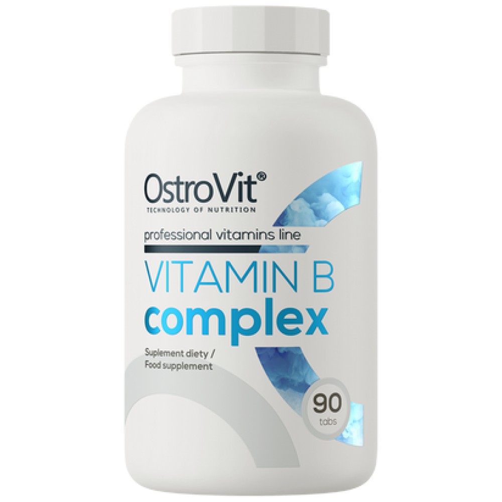 OstroVit Vitamin B Complex + C &amp; E [90 Таблетки, 90 Дози]