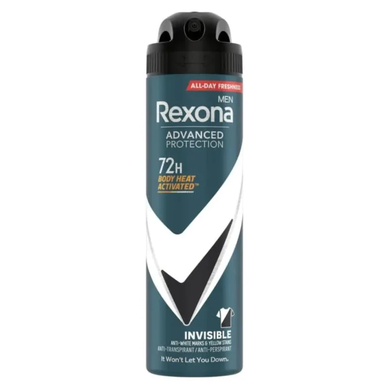 Rexona Men Advanced Protection Invisible Black &amp; White дезодорант за мъже 150мл