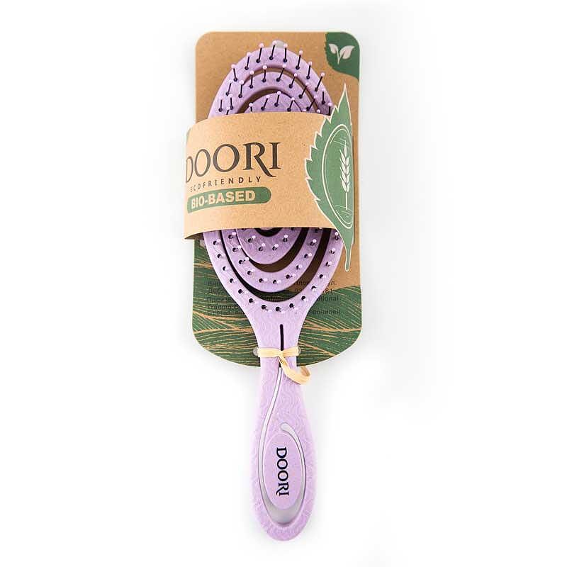 Doori Масажна ЕКО четка за коса цвят Лаванда