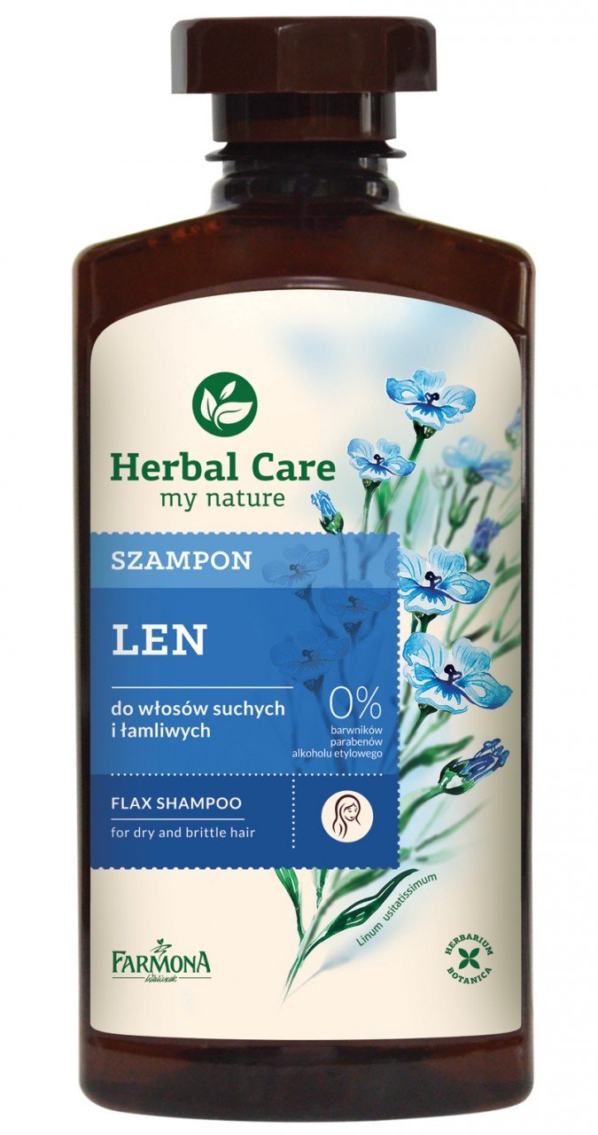 Farmona Herbal care Фито шампоан Ленено семе за сухи и цъфтящи краища 330мл.