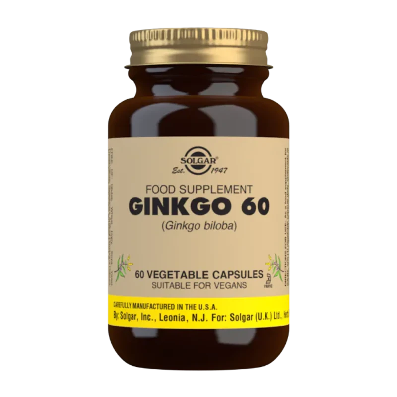 Solgar Гинко Билоба екстракт 60 капсули