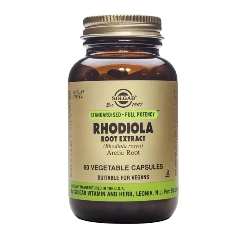 Solgar Екстракт от корен на родиола 60 капсули