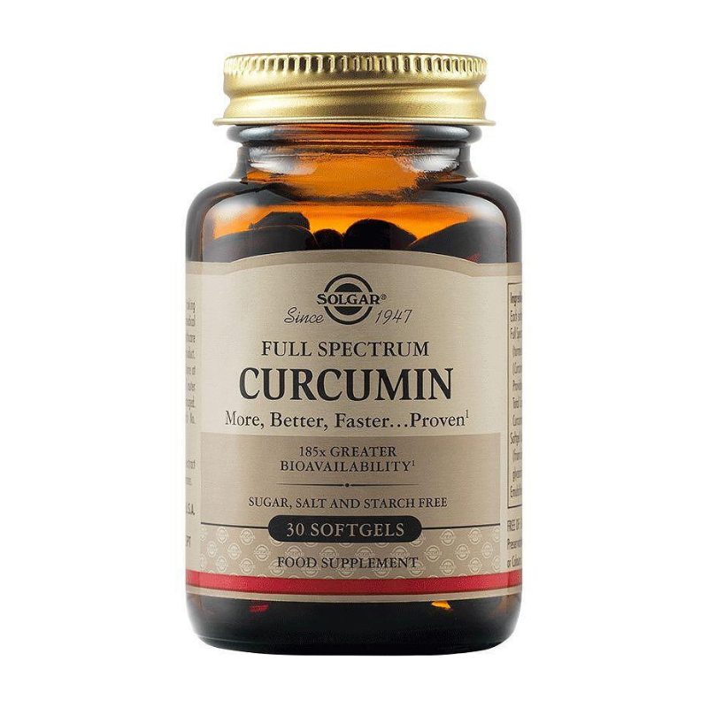 Solgar Куркумин пълен спектър 30 капсули