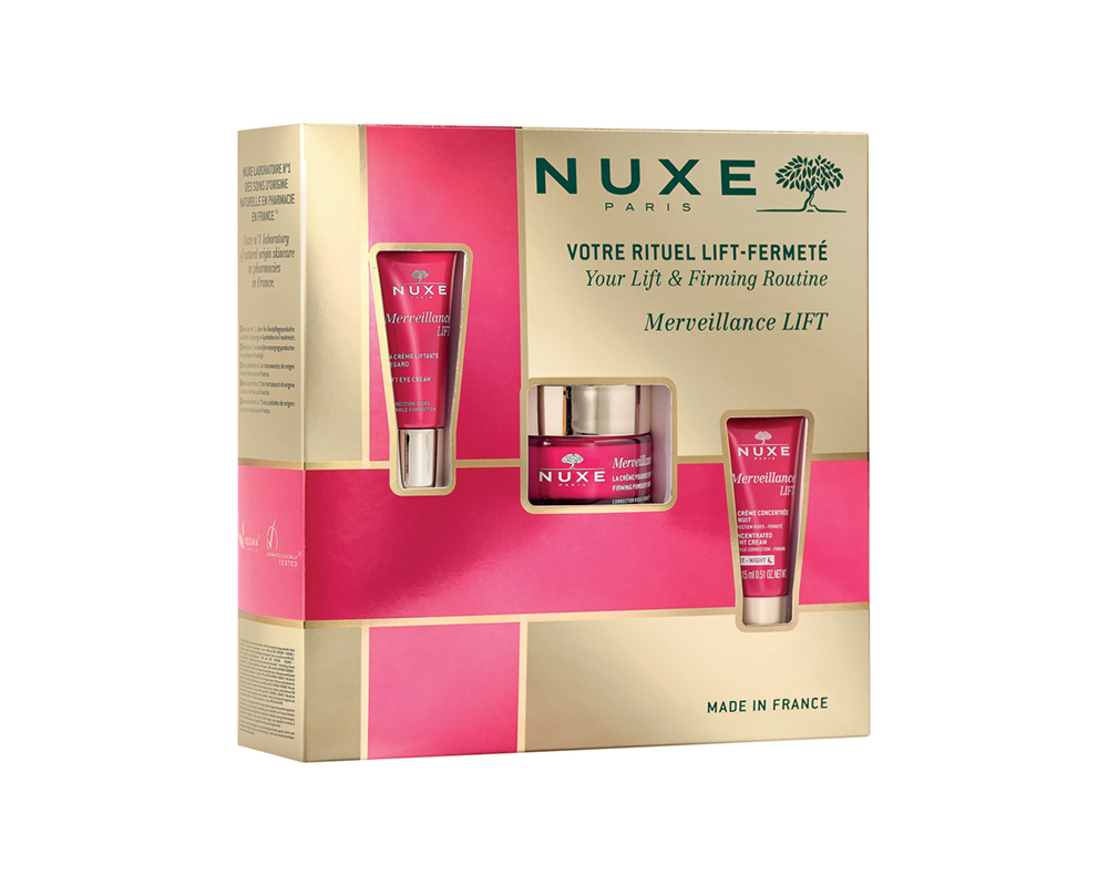 Nuxe Merveillance Lift Лифтинг крем 50мл + Околоочен крем 15мл + Нощен крем 15мл