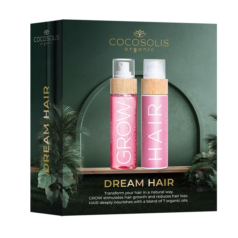 Cocosolis Dream hair подаръчен сет за бързорастяща и силна коса