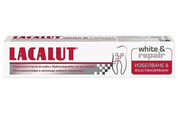 Паста за зъби лакалут уайт и рипеър 75мл