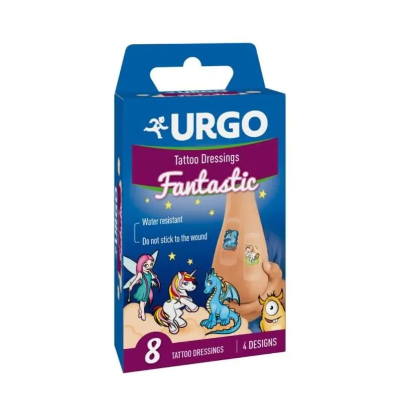 Urgo Фантастични Тату лепенки за деца 8 броя