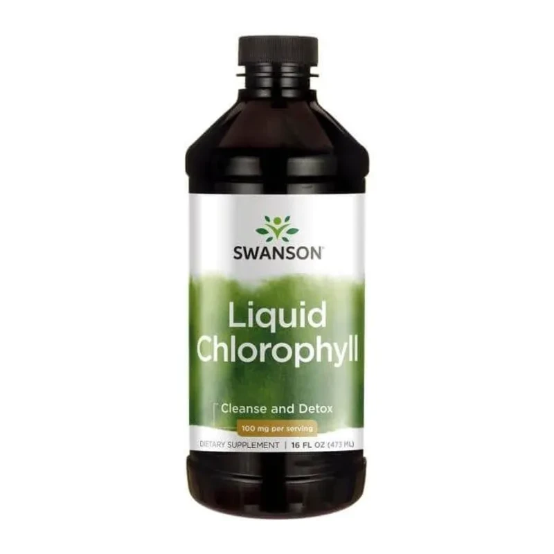 Swanson Течен хлорофил за детоксикация и пречистване 473мл