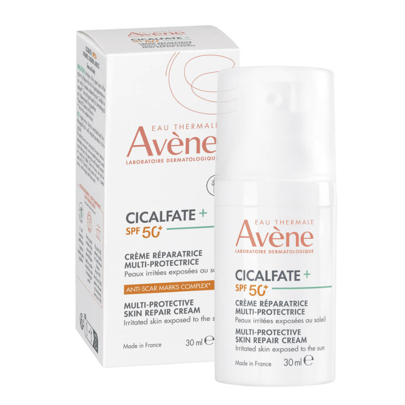 Avene Cicalfate+ Многофункционален защитен крем за възстановяване SPF 50+ 30мл, Годен до: 28.2.2027 г.