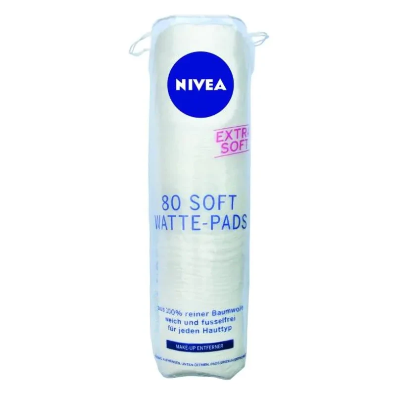 Nivea визаж почиств. памучета х 80 /42076/